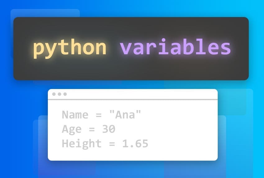 Conceptos sobre variables y tipos de datos en Python