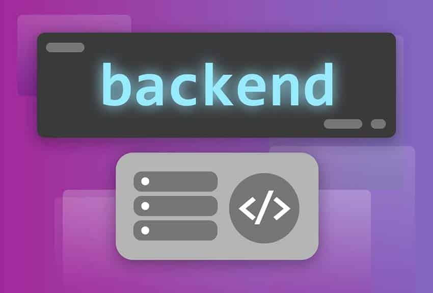 Backend development in the creation of web applications