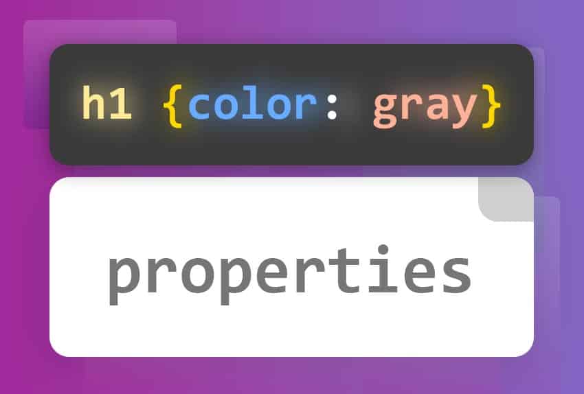 Basic CSS properties