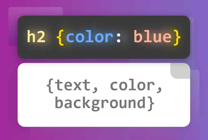 Text styling, colors and backgrounds